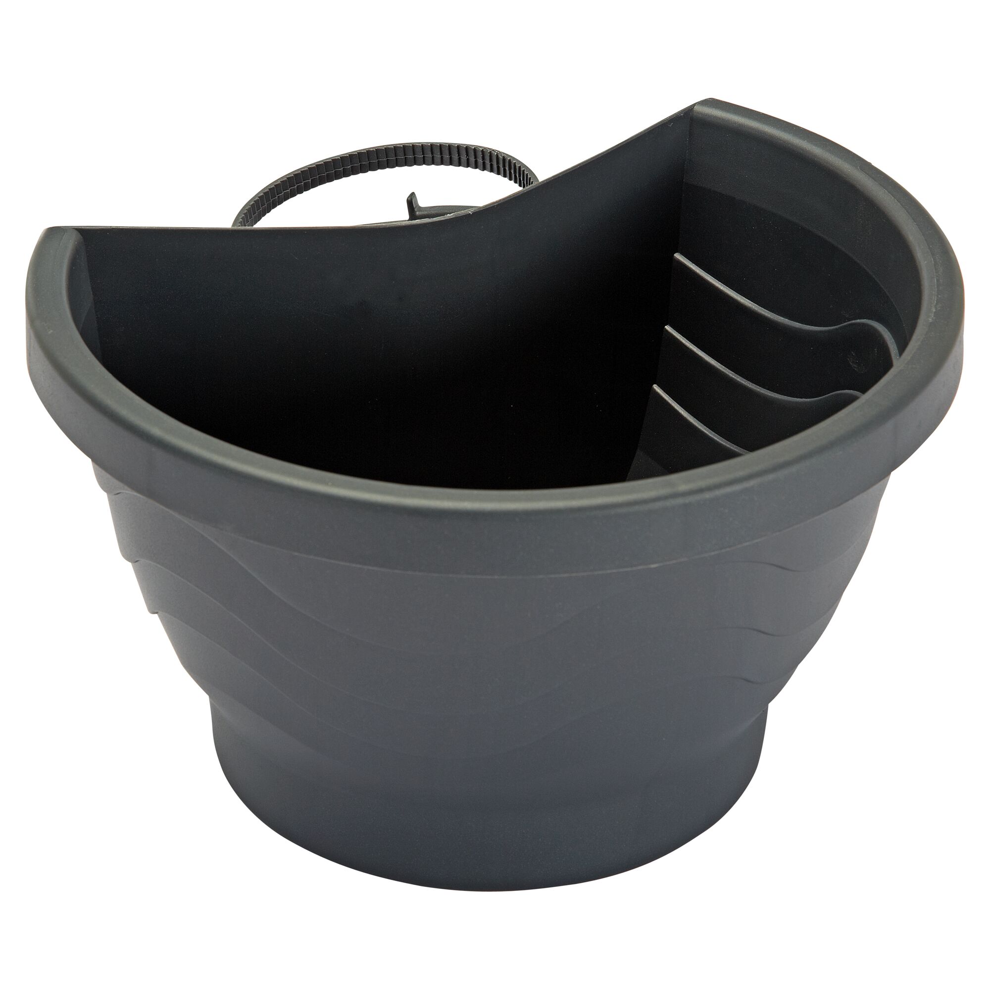 Anthraziter Fallrohr-Topf Trento