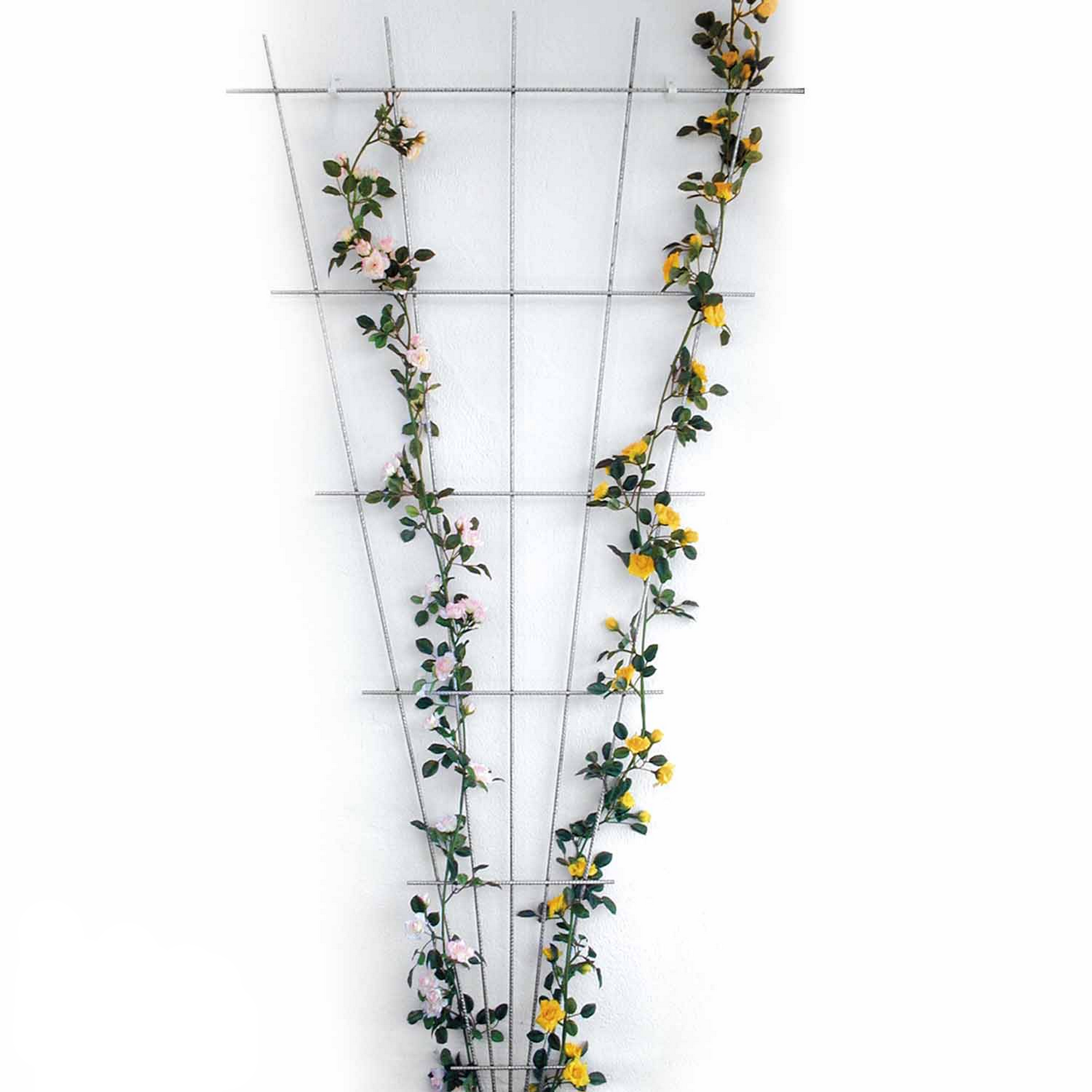 Fächerspalier silbern Zink-rip 75 x 150 cm + product picture