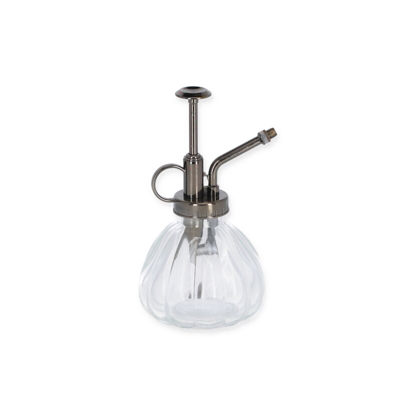 Sprühflasche aus Glas mit Metallsprüher