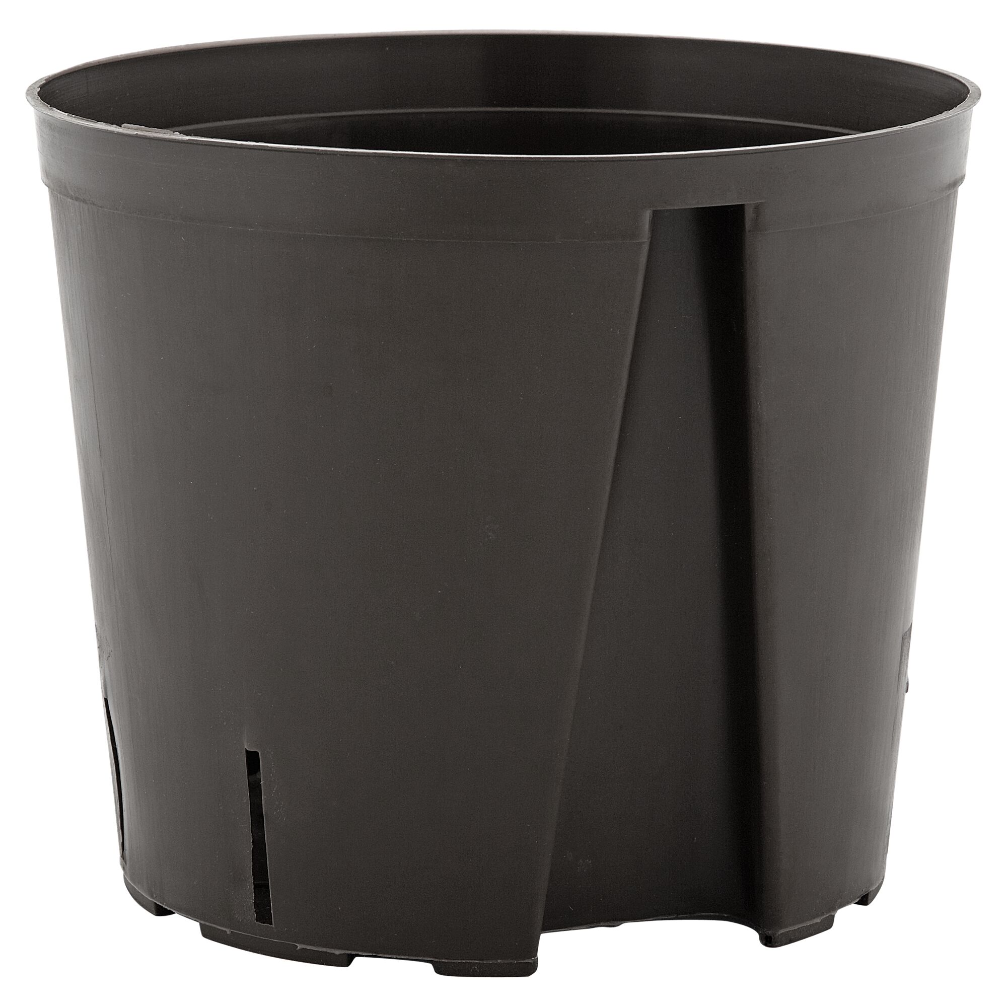 Schwarzer Kunststoff Kulturtopf