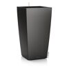 Grauer Pflanztopf Cubico von Lechuza