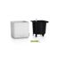 Pflanzgefäß 'CUBE Color 16' Kunststoff weiß 17 x 16 x 16 cm