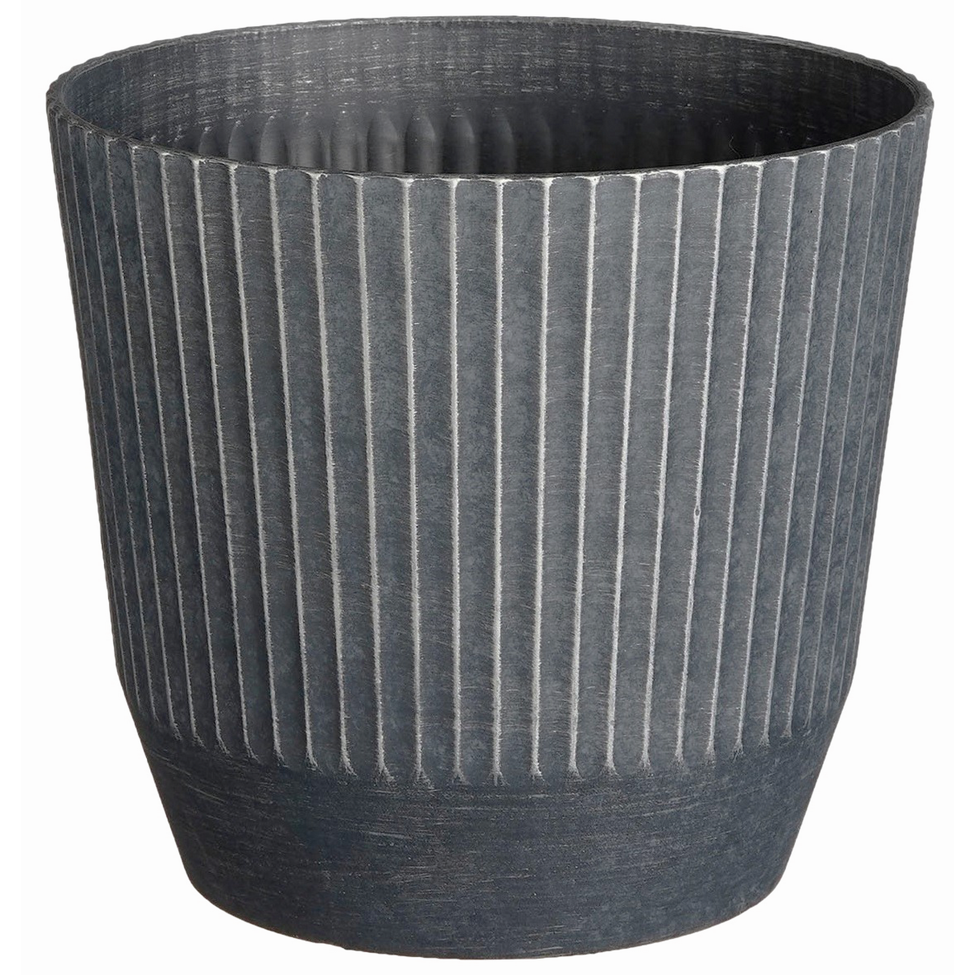 Pflanzgefäß 'Rio' Kunststoff grau Ø 56 cm