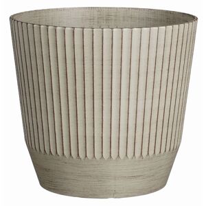 Pflanzgefäß 'Rio' Kunststoff creme Ø 37 cm