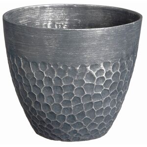 Pflanzgefäß 'Hammer' Kunststoff dunkelgrau Ø 56 cm