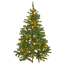 Künstlicher Tannenbaum grün 120 cm, mit LED-Beleuchtung