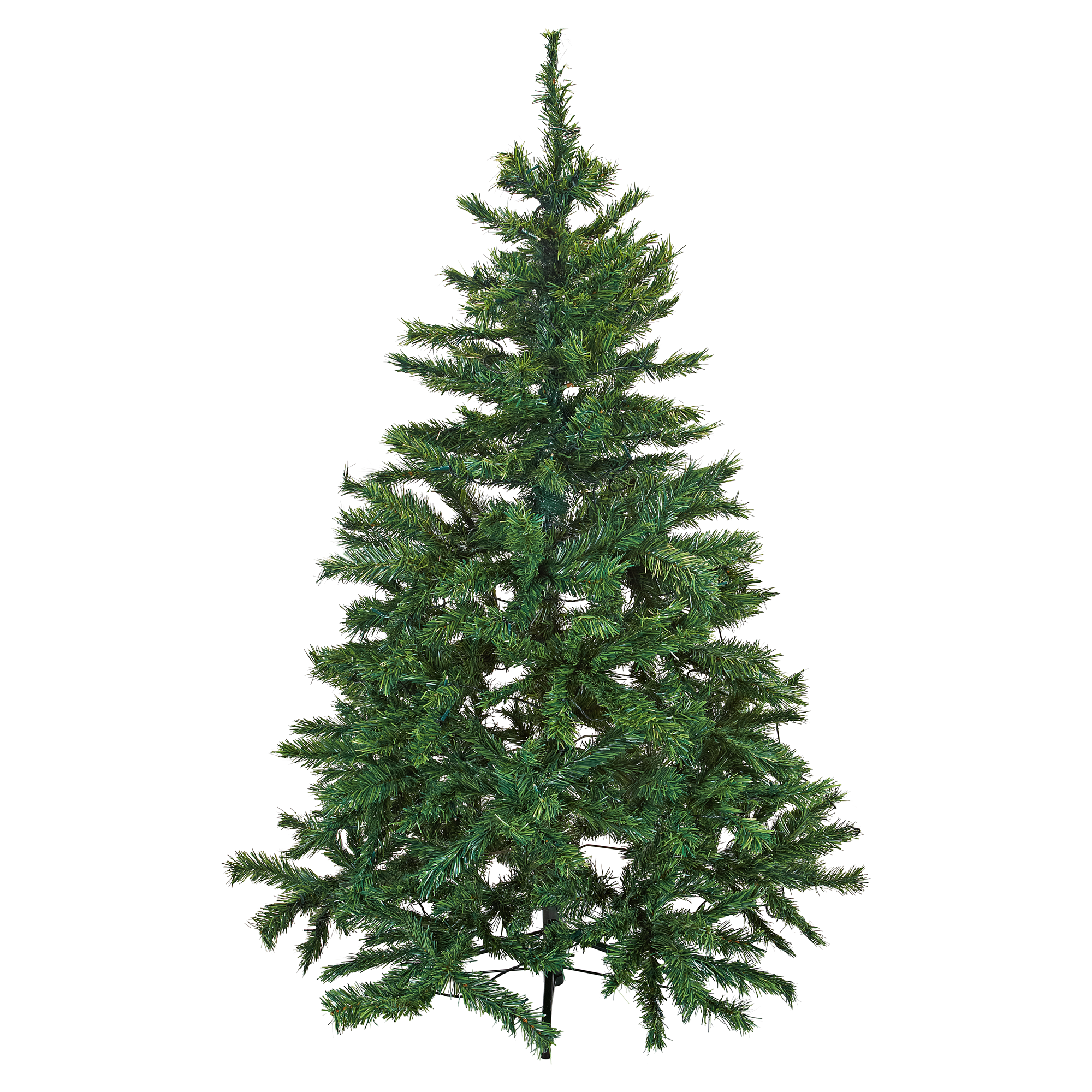 Künstlicher Tannenbaum grün 120 cm, mit LED-Beleuchtung + product picture