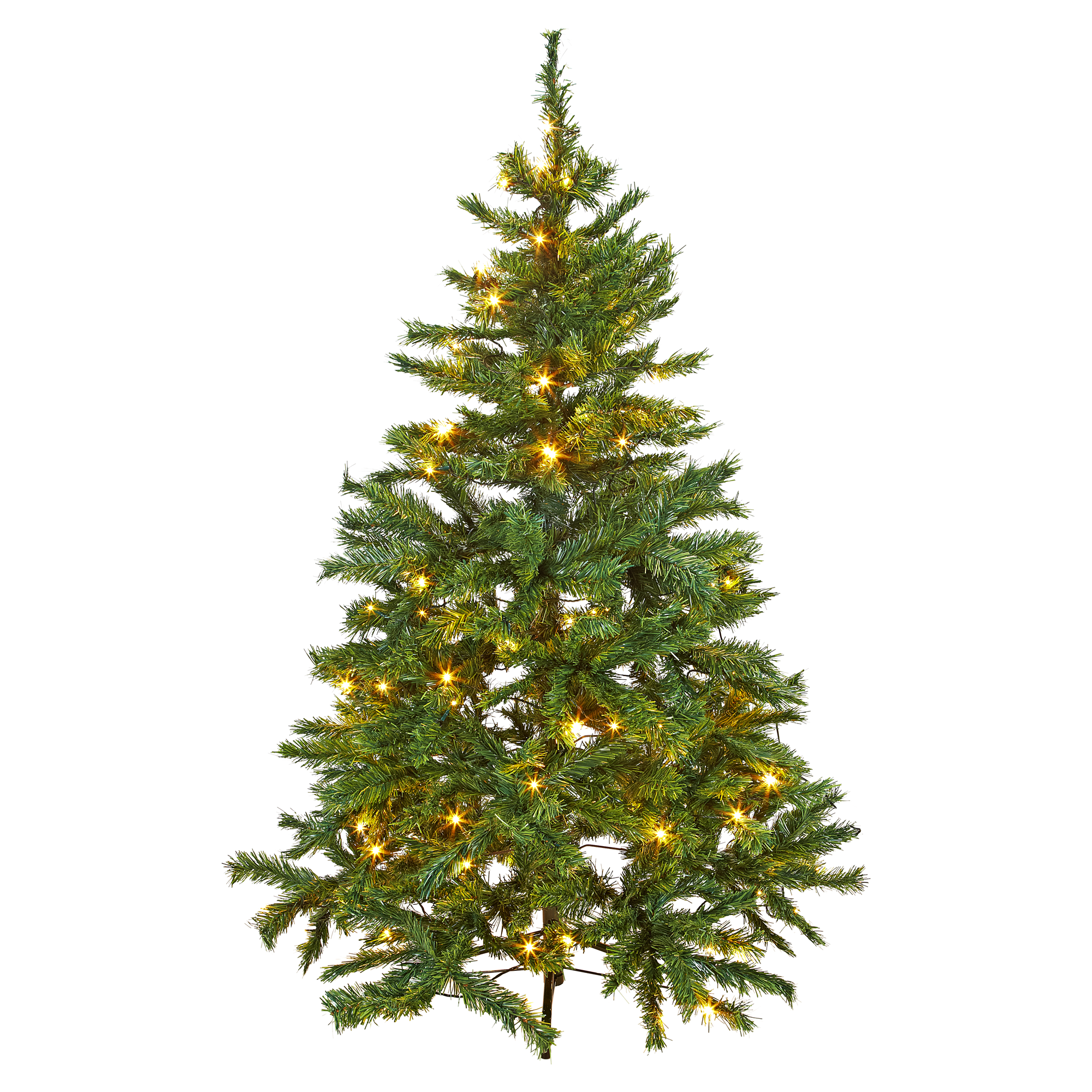 Künstlicher Tannenbaum grün 150 cm, mit LED-Beleuchtung + product picture