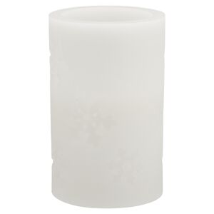 LED-Kerze weiß Ø 7,5 x 12,5 cm