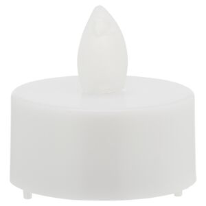 LED-Teelichter weiß Ø 12,5 cm, 8 Stück