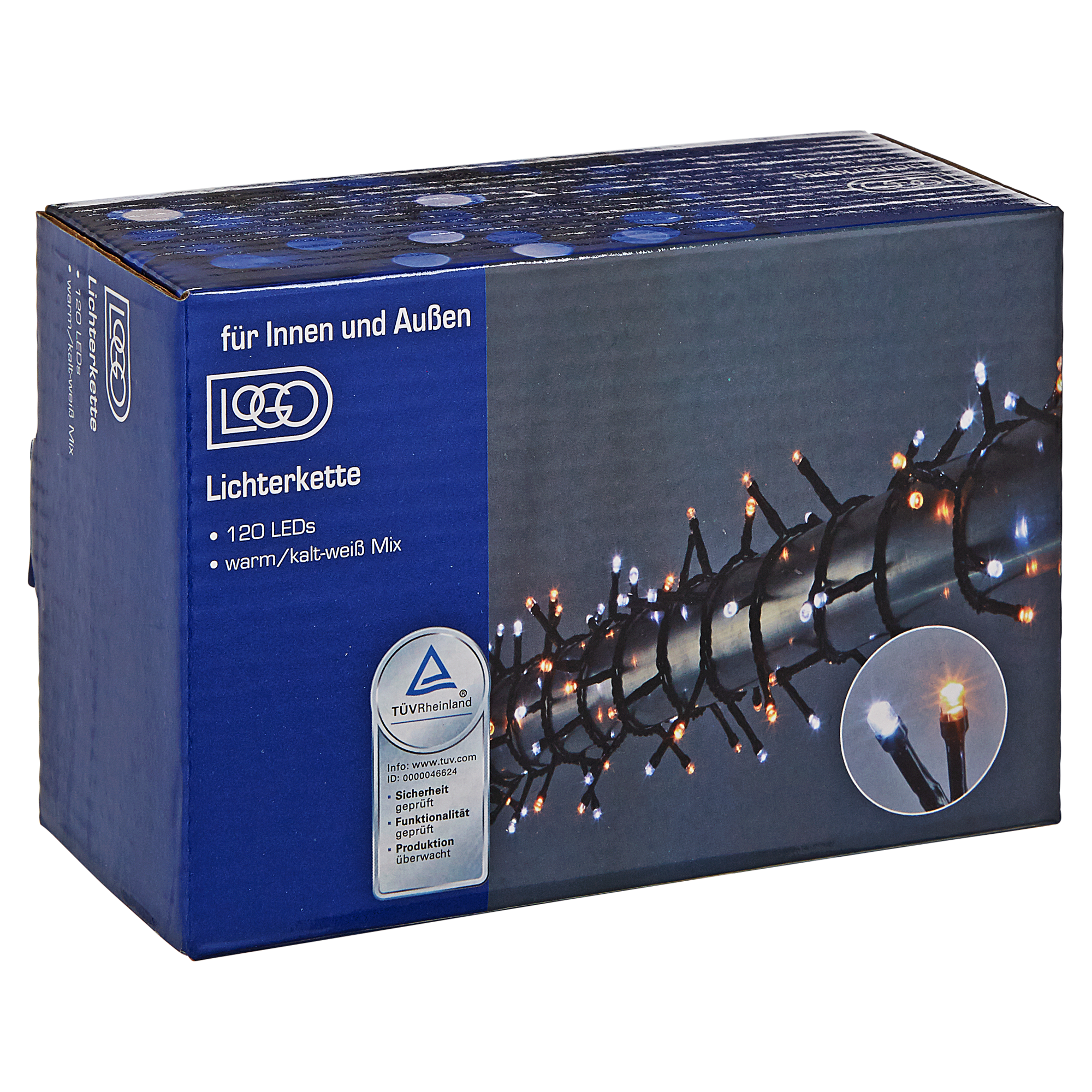 Weihnachtsbeleuchtung LED-Lichterkette 120 LEDs + product picture