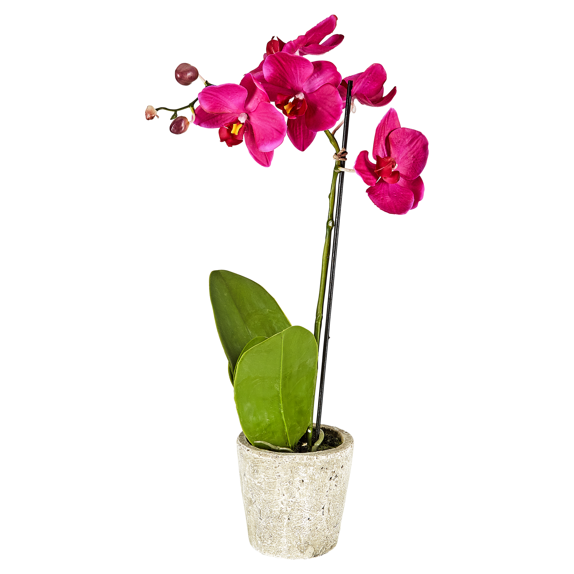 Kunstblume Orchidee violett 48 cm + product picture