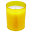 Verkleinertes Bild von Kerzen für Gartenfackel gelb 11 cm 3 Stück