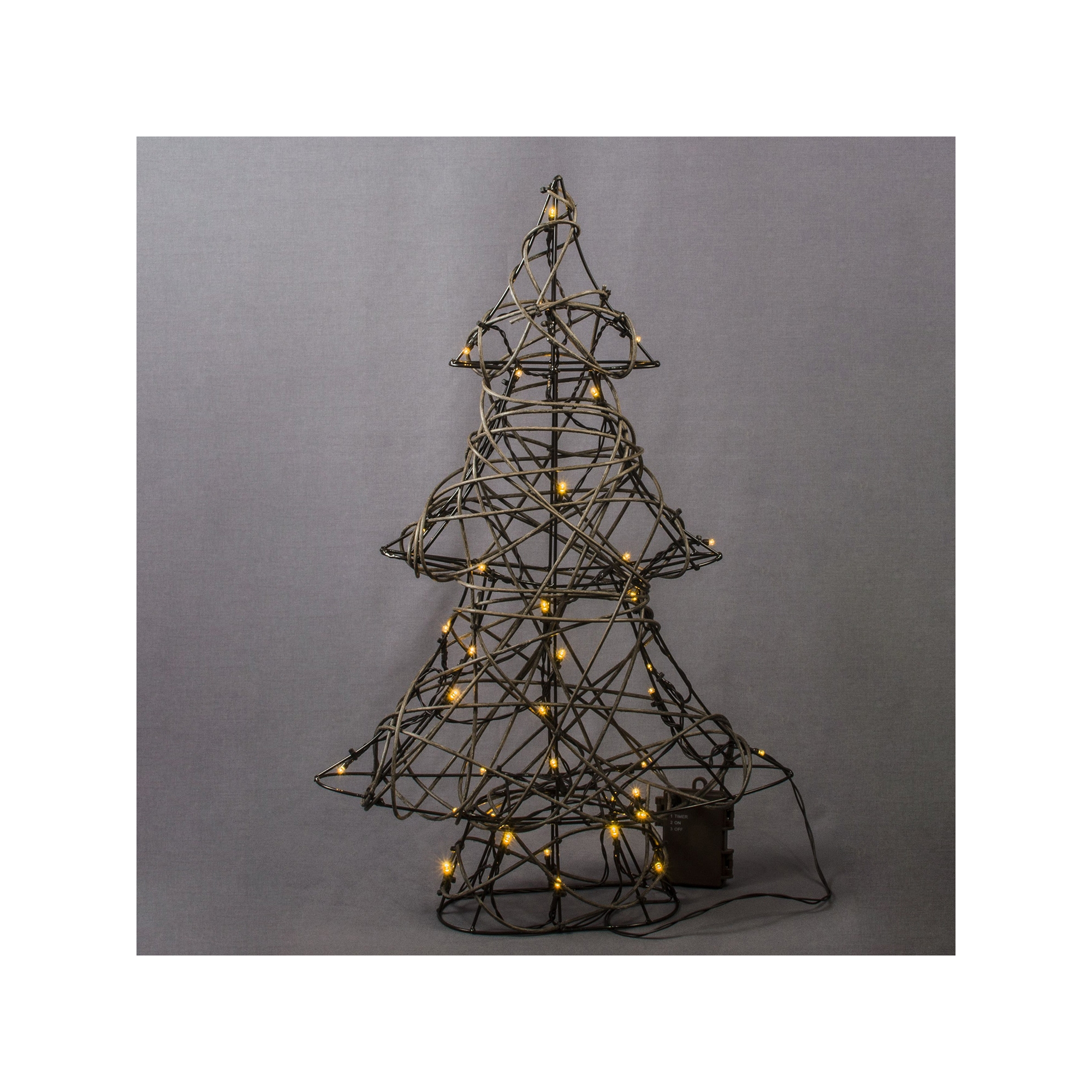 Deko-Weihnachtsbaum 32 LEDs, Höhe 58 cm + product picture