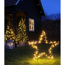 Verkleinertes Bild von LED-Stern 'Garden d’light' warm-weiß 135 x 121 x 1 cm