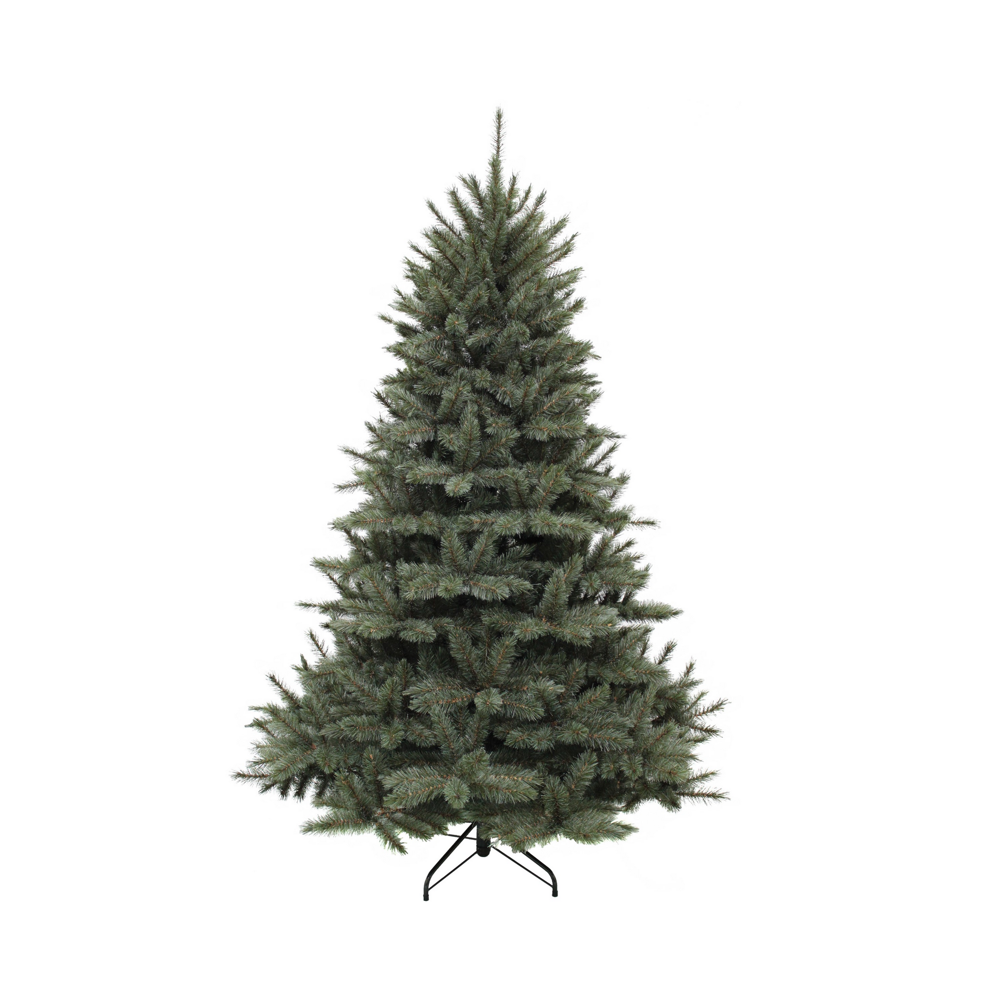 Künstlicher Weihnachtsbaum 'Forest Frosted' blau-grün 185 cm + product video