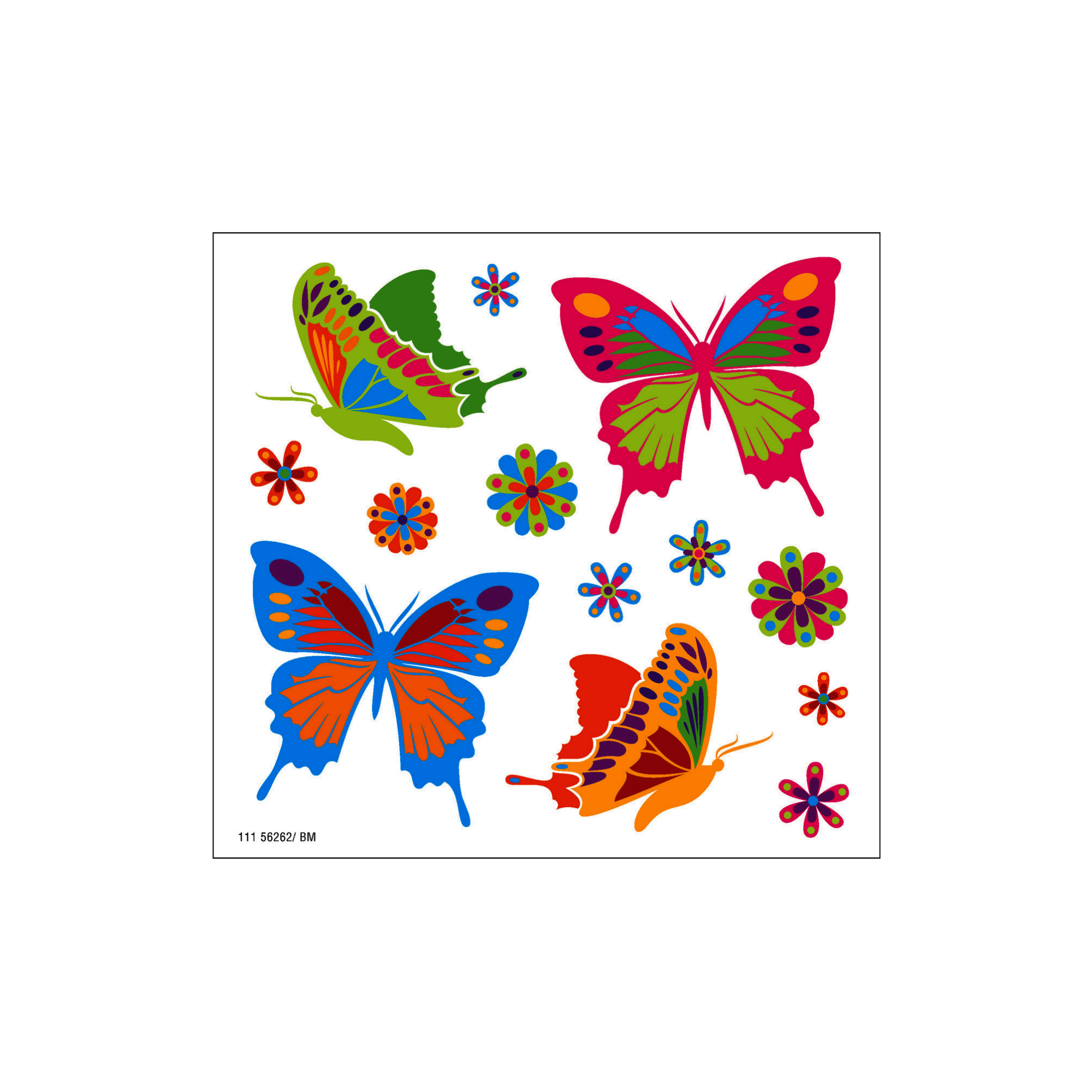 Schmetterling-Sticker 2 Bogen + product picture
