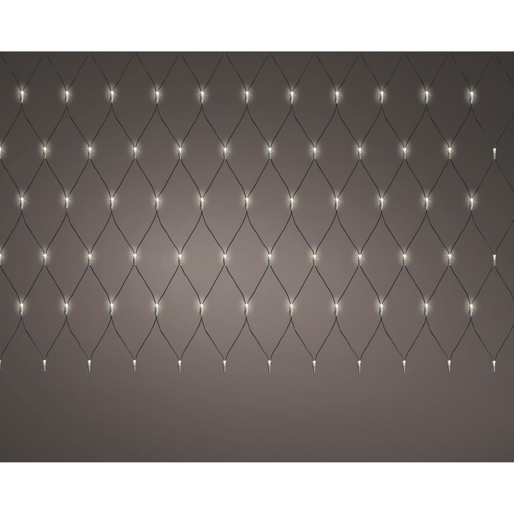 LED Lichternetz warm-weiss