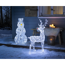 Verkleinertes Bild von LED-Dekofigur 'Schneemann' kaltweiß 65 x 50 x 90 cm