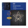 LED-Gartenstecker 'Stern' 36 LEDs warmweiß 32 x 49 cm
