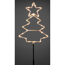 Verkleinertes Bild von LED-Gartenstecker 'Weihnachtsbaum' warmweiß 25 x 60 cm