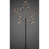 LED-Gartenstecker 'Stern' warmweiß 69 cm