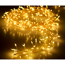 LED-Silberdraht-Cluster-Lichterkette 100 LEDs warmweiß 100 cm