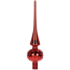 Christbaumspitze rot Ø 6 x 25 cm