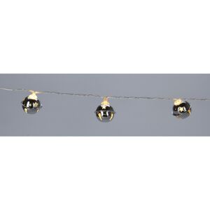 LED-Lichterkette Glöckchen warmweiß 3 x 3 x cm