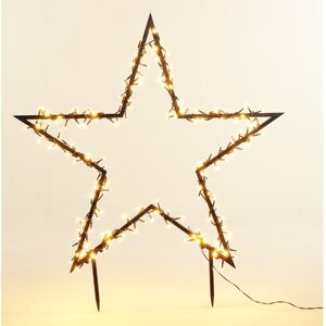LED-Gartenstecker Stern 60 x 73 cm