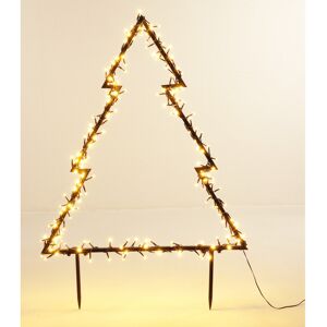 LED-Gartenstecker Baum 53 x 75 cm