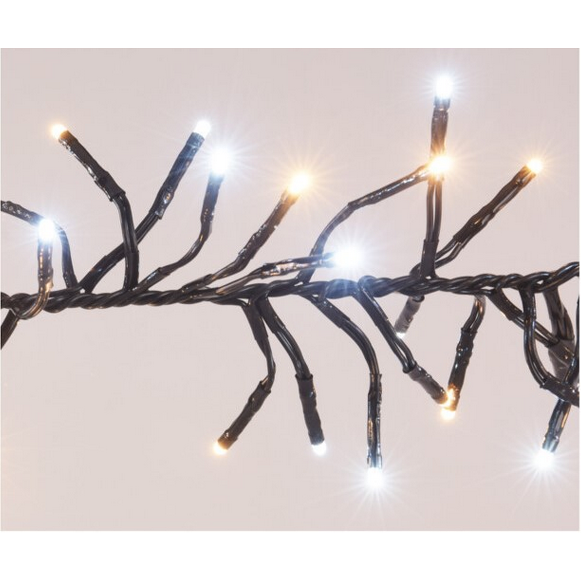 Lichterkette mit warmweißen und kaltweißen LEDs