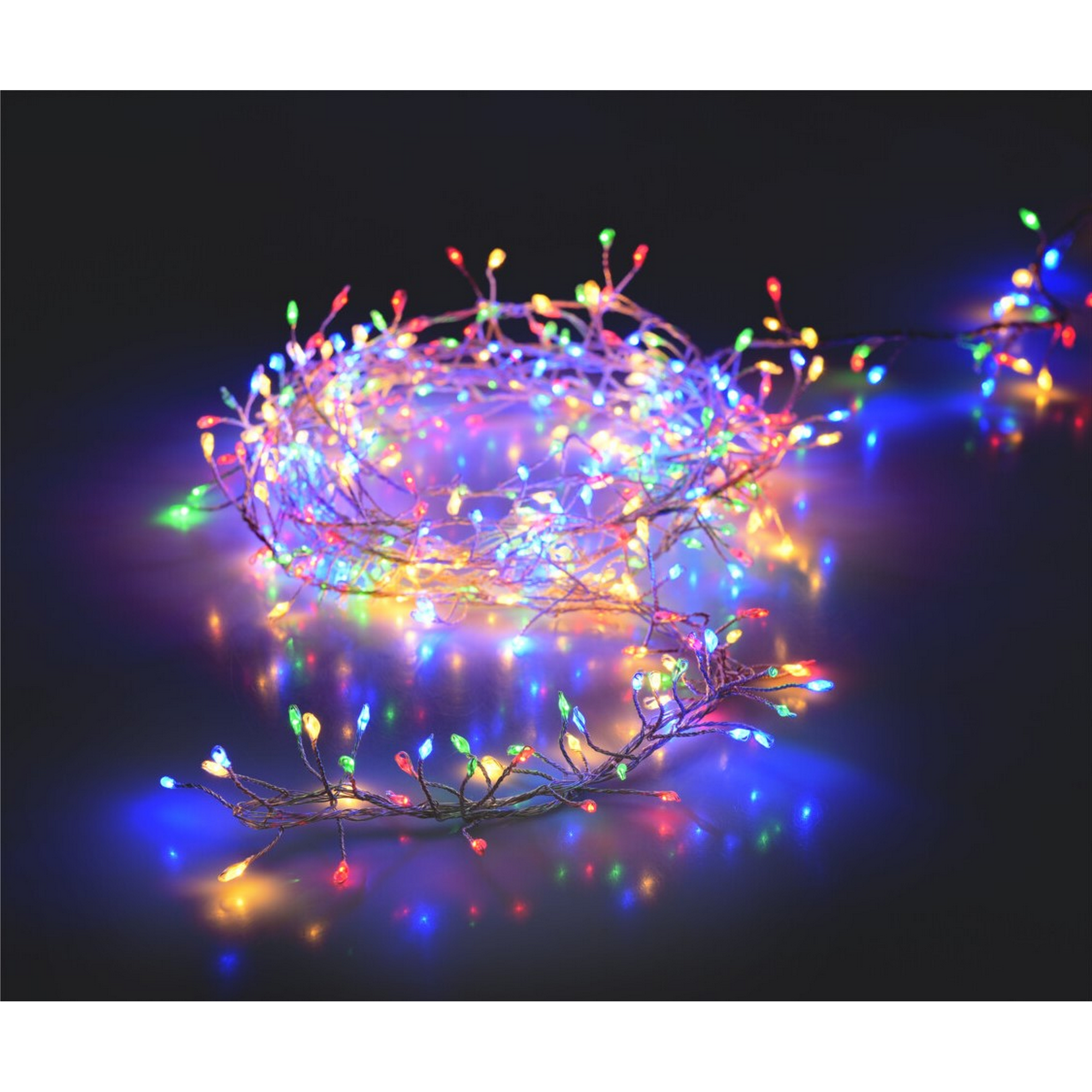 Lichterkette mit bunten Lichtern