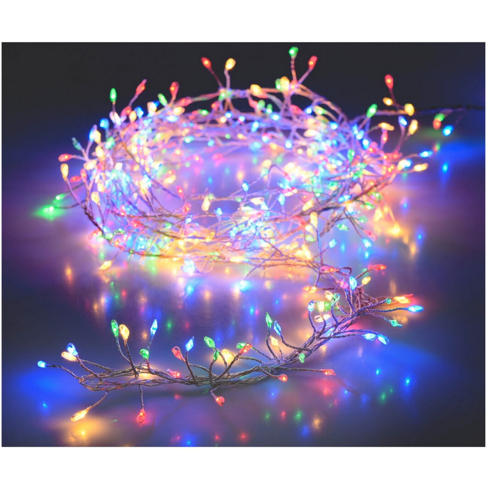 Lichterkette mit bunten Lichtern