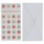 Verkleinertes Bild von Weihnachtskarte 'Schneeflocke' mehrfarbig mit Umschlag