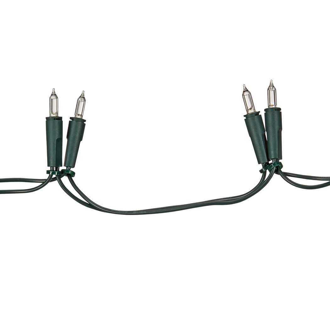 Grüne Lichterkette mit 35 LEDs