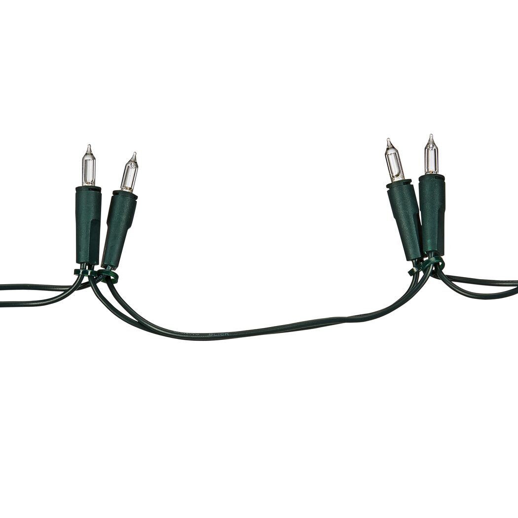 Grüne Lichterkette mit 50 LEDs