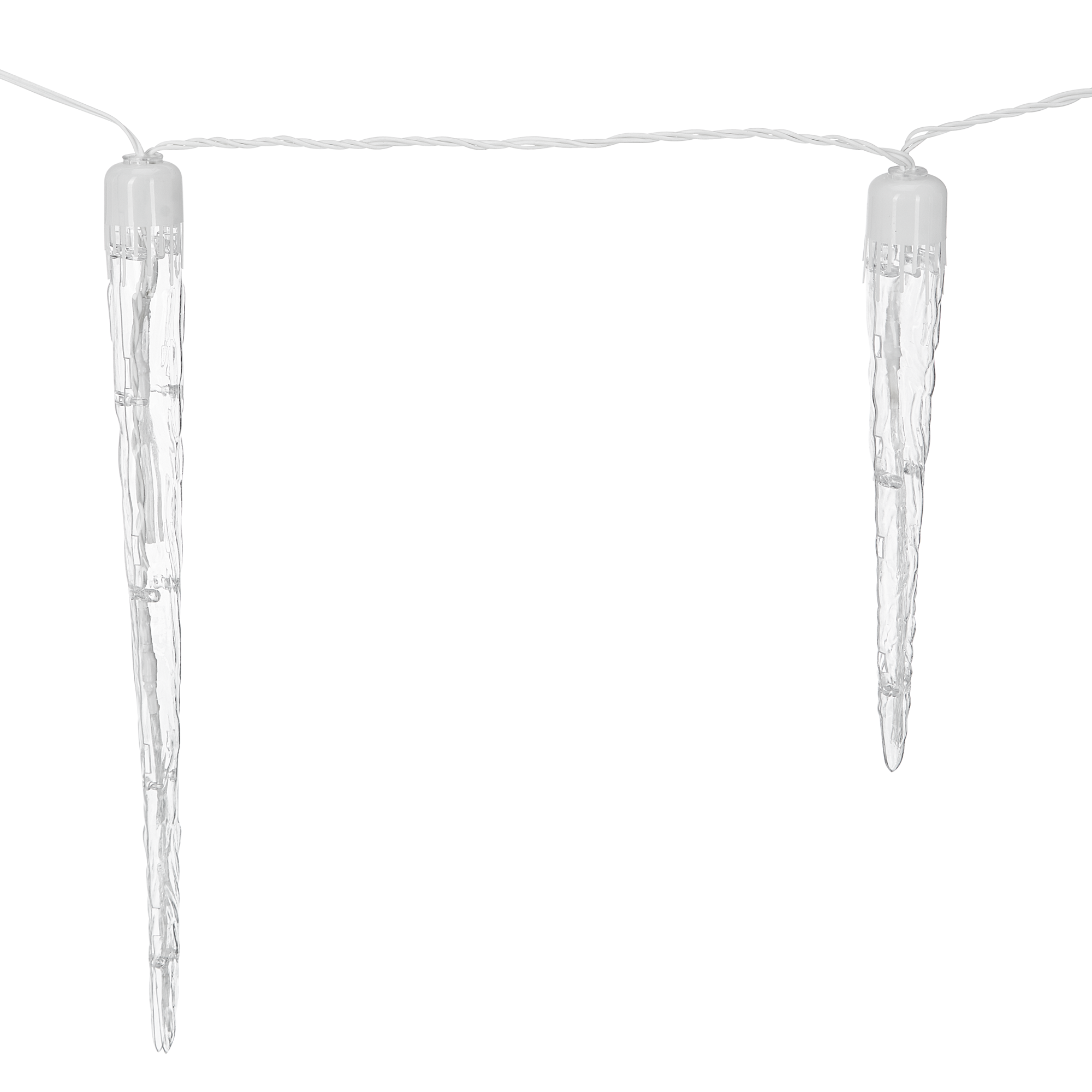 LED-Eiszapfenkette transparent 24 LEDs 144 W 1375 m + product picture
