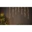 LED-Lichtervorhang 'Stern' 52 LEDs warmweiß 150 cm