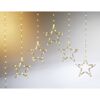 LED-Lichtervorhang 'Stern' 251 LEDs warmweiß 120 cm