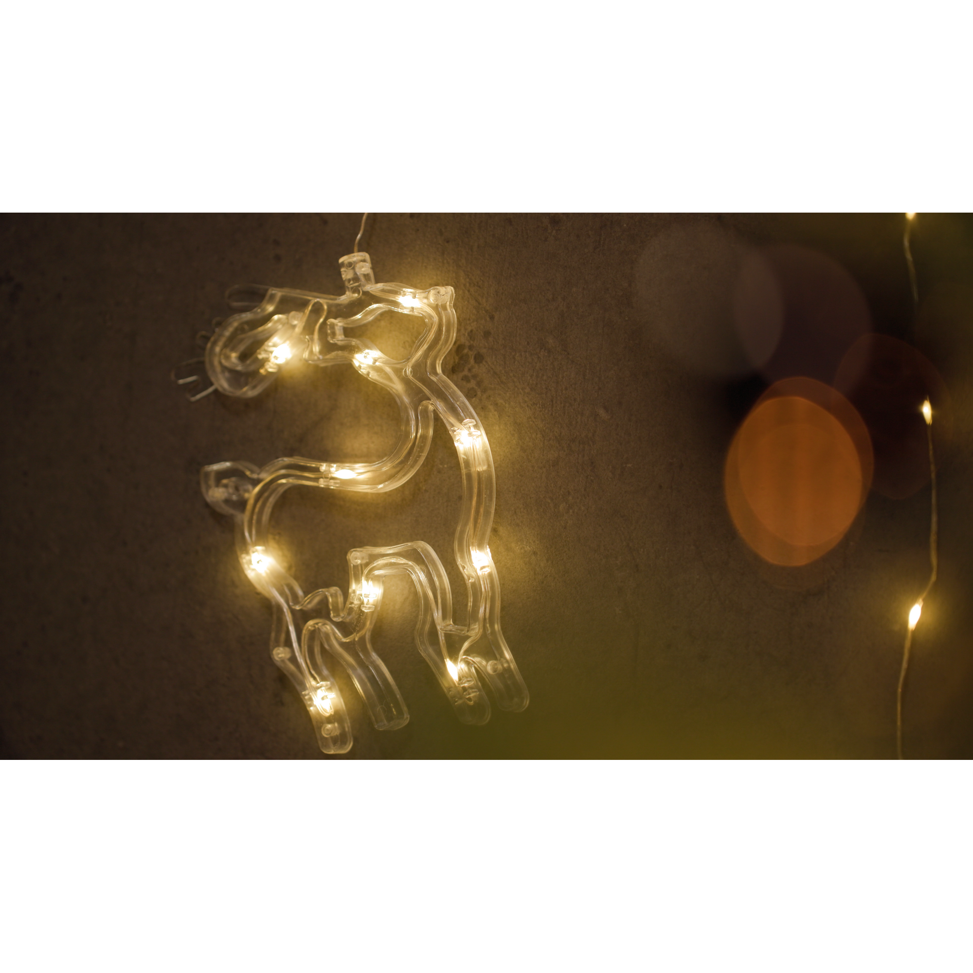 LED-Lichtervorhang 196 LEDs warmweiß 200 cm