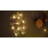 LED-Lichtervorhang 196 LEDs warmweiß 200 cm