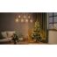 LED-Lichtervorhang 'Stern' 84 LEDs warmweiß 120 cm