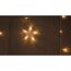LED-Lichtervorhang 'Stern' 84 LEDs warmweiß 120 cm