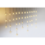 Verkleinertes Bild von LED-Lichtervorhang 'Stern' 42 LEDs warmweiß 170 cm