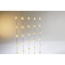 Verkleinertes Bild von LED-Lichtervorhang 'Stern' 40 LEDs warmweiß 100 cm
