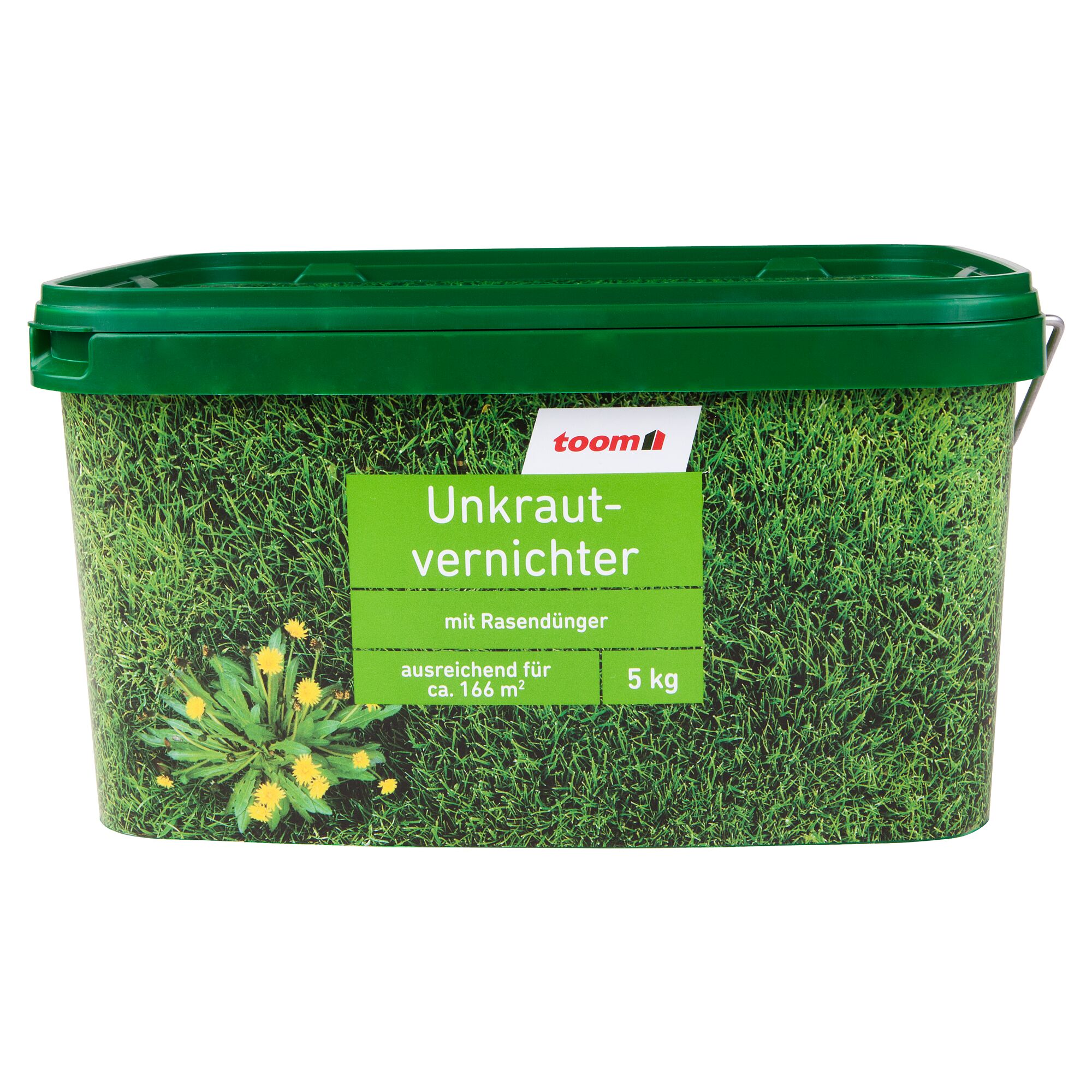 5 kg Unkrautvernichter mit Rasendünger von toom