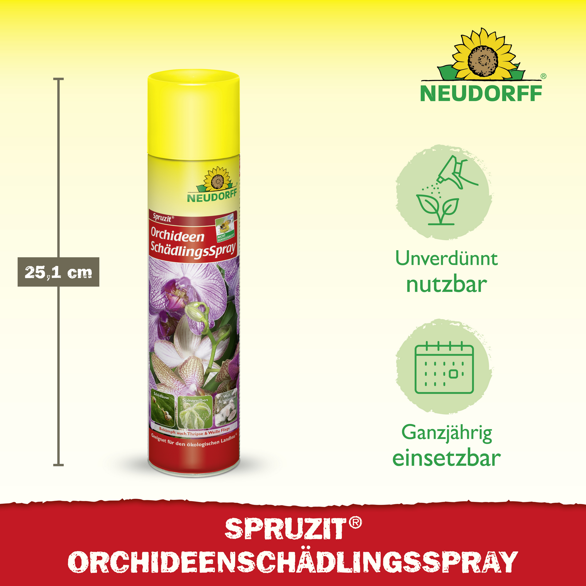 Spruzit Orchideen-Schädlingsspray 300 ml