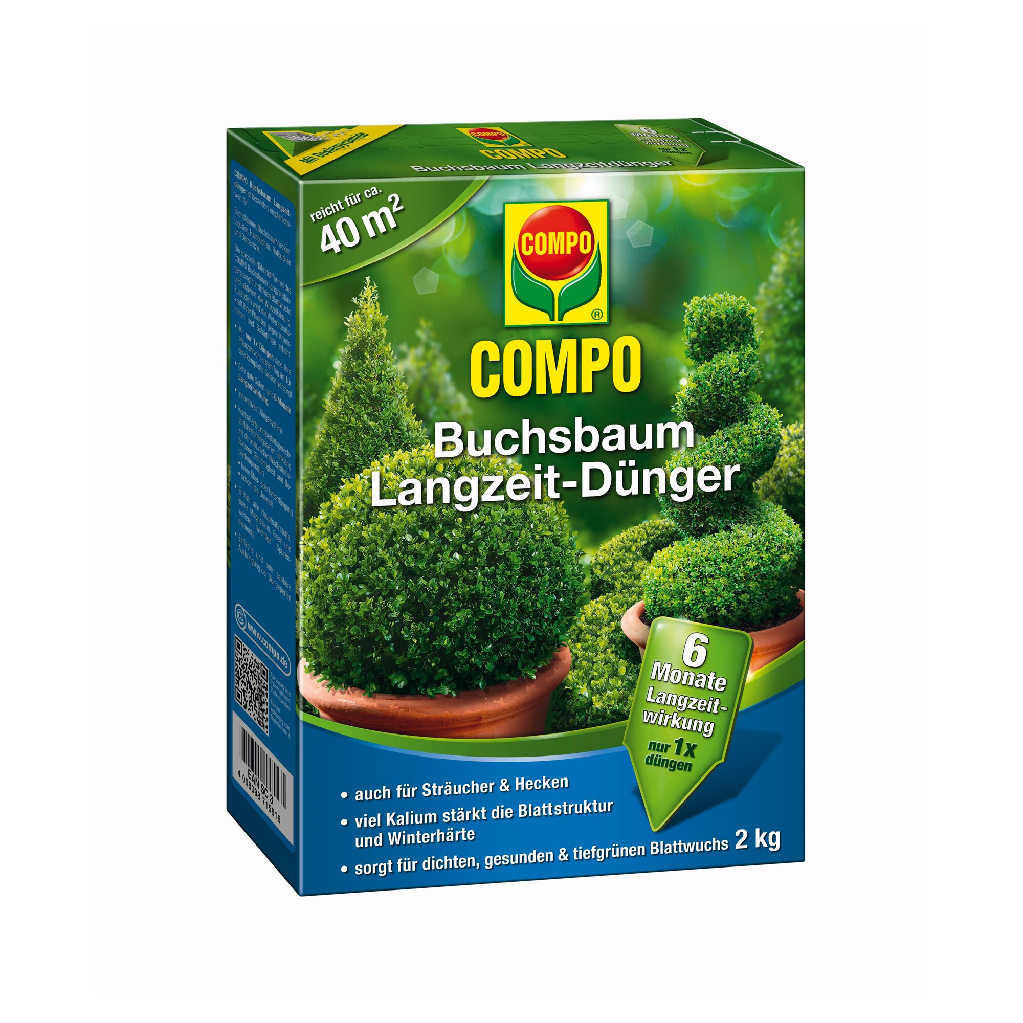 COMPO Buchsbaum Langzeit-Dünger 2 kg