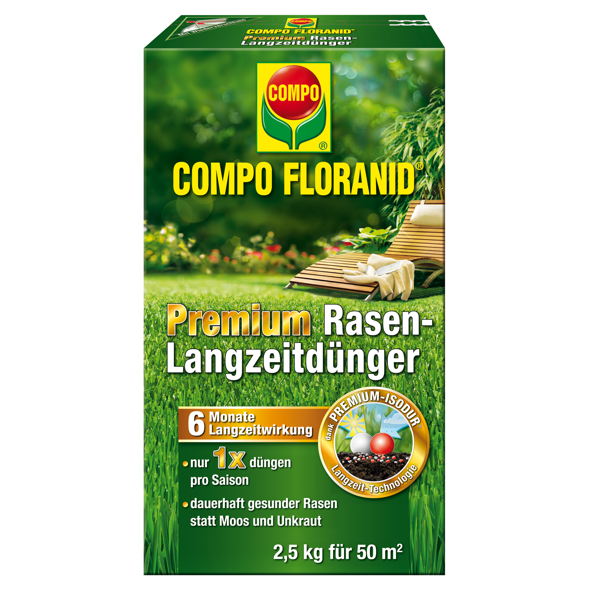 Premium-Rasendünger "Floranid" 2,5 kg + product picture